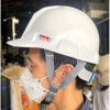 Mũ bảo hộ lao động màu trắng